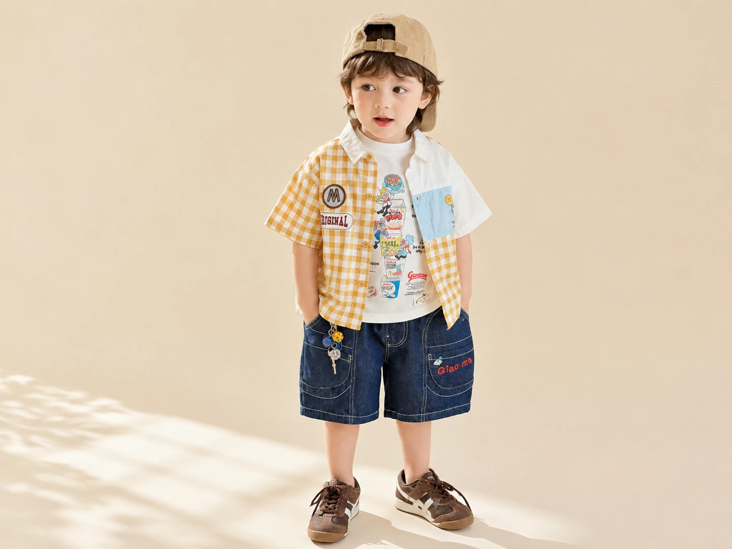 Custom boys clothing development including casual styles and everyday apparel collections