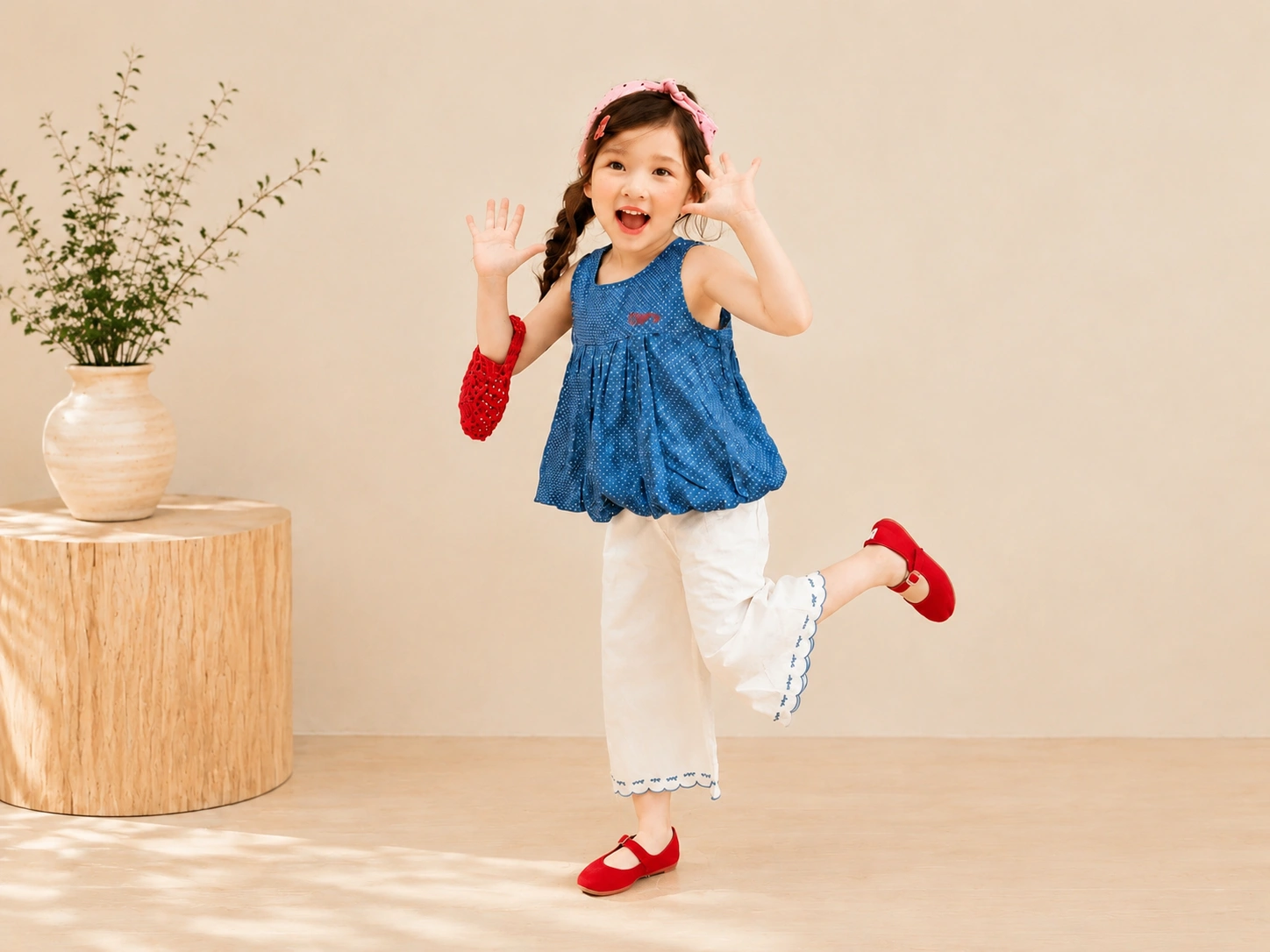 Custom girls clothing development including dresses, sets, and seasonal collections