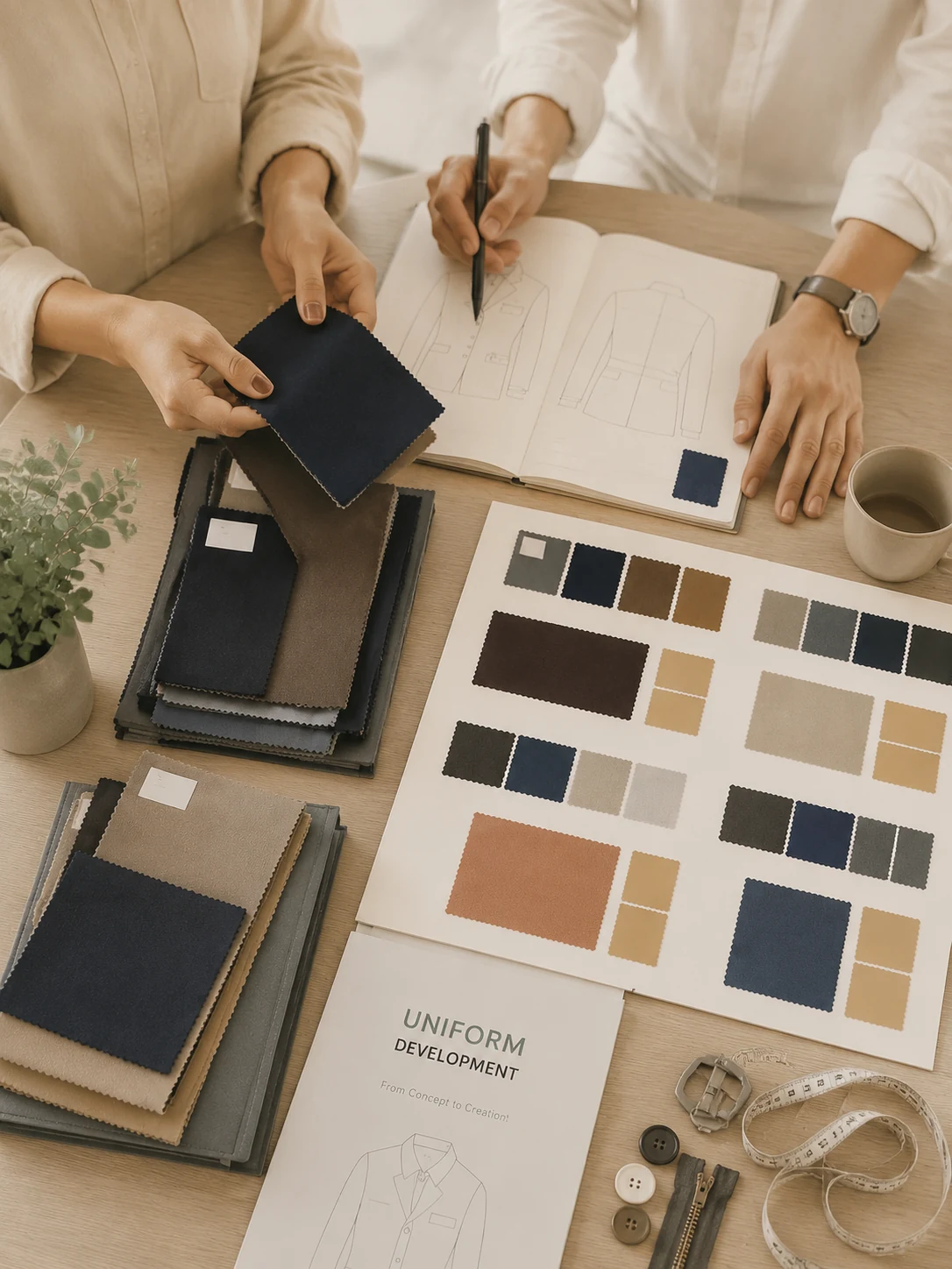 Workwear customization options